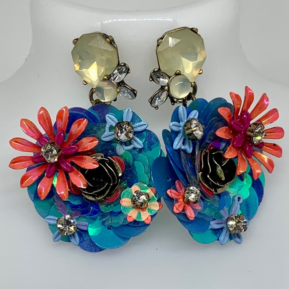 Baublebar Sequin Flower Earrings